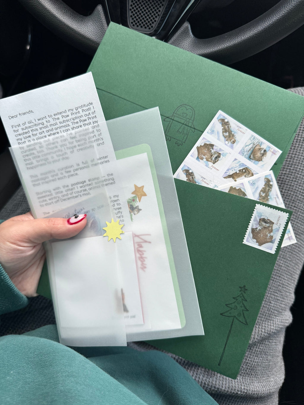 December's Snail Mail