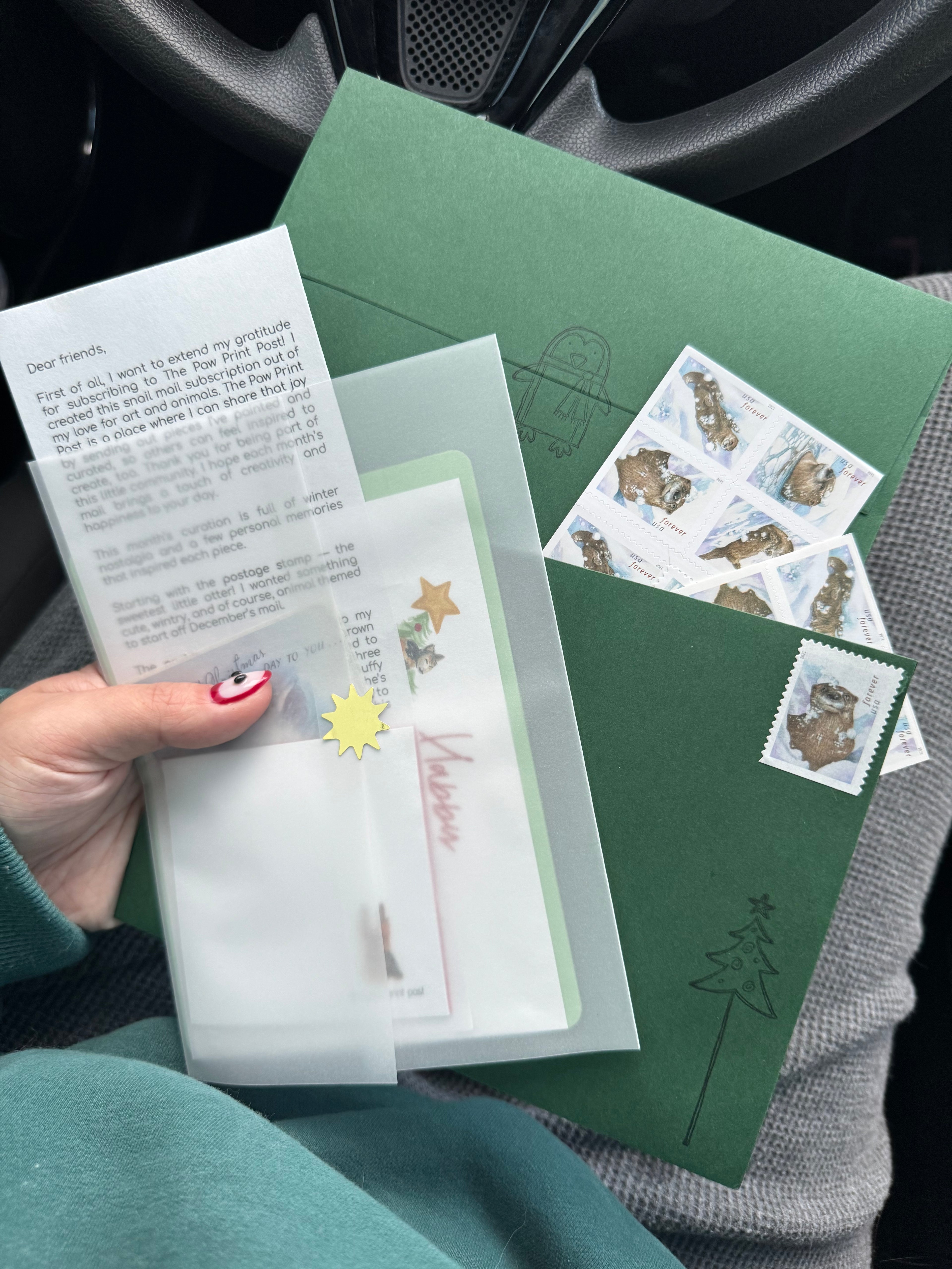 December's Snail Mail